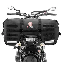Сумка для мотоцикла на хвост Bagtecs SX70 70Ltr водонепроницаемая черного цвета