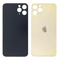 Задня кришка для iPhone 11 Pro Max (big hole) Gold