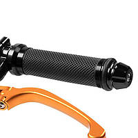 Ручки на руль для мотоцикла Zaddox 2X 22мм (диаметр) черные