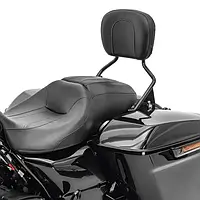 Сисси-бар для моделей Harley Davidson Touring 09-21 Craftride черного цвета