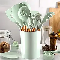 Кухонный набор Kitchen Set 12 шт, Силиконовый набор кухонных принадлежностей