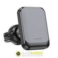 Тримач для мобільного HOCO H24 Climber magnetic car holder(air outlet) Black Gray