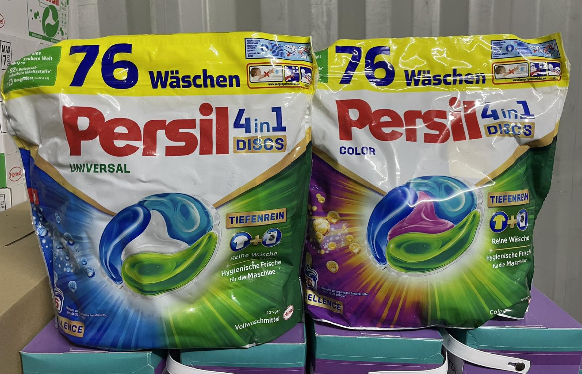 Капсули для прання універсал Persil Discs-Caps Universal 4 в 1, 76шт