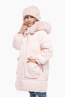 Куртка для девочки XZKAMI 2259 140 см Розовый (2000989664451) XE, код: 8128340
