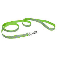 Coastal Lazer Brite Reflective Leash КОСТАЛ ЛАЗЕР БРАЙТ светоотражающий поводок для собак, 1.6смХ1.2м