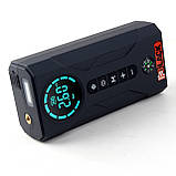 Пусковий пристрій 5в1 із компресором Black Power BP-47000mAh + Power bank компас ліхтар Car Jump Starter, фото 2