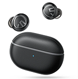 Бездротові стильні сенсорні Bluetooth навушники вкладиші Soundpeats чорні Free2 classic 30 годин, фото 10