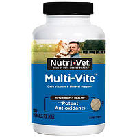 Nutri-Vet Multi-Vit НУТРИ-ВЕТ МУЛЬТИ-ВИТ мультивитамины для собак, жевательные таблетки