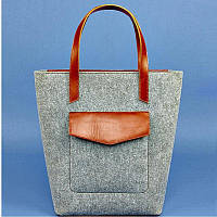 Сумка шоппер BlankNote D.D. Серый (BN-BAG-17-felt-k) XE, код: 355800