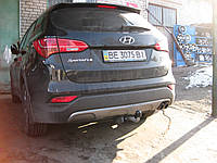 Фаркоп Hyundai Santa Fe 3 2012-2018 (Хендай Санта Фе 3) полигон