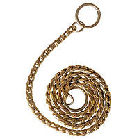 Ring5 Heavy Gold РИНГ5 ТЯЖЕЛЫЙ ЗОЛОТОЙ плетеный ошейник-цепочка для собак