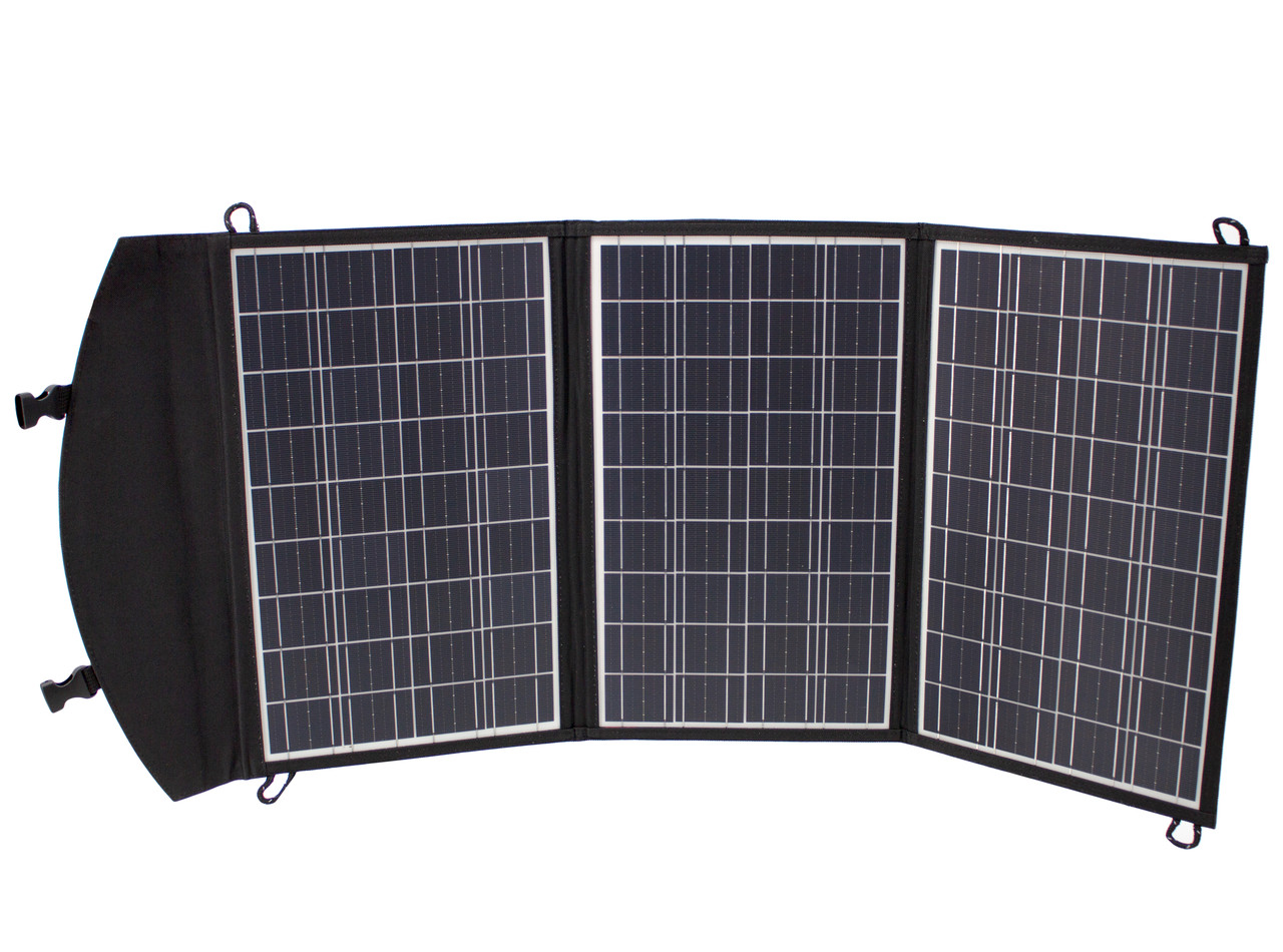 Складана портативна сонячна панель на 45 Вт CCLamp CL-ZD1845 (9112)