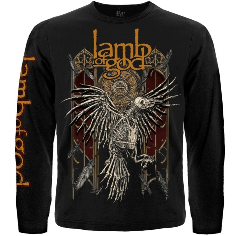 Футболка з довгим рукавом Lamb Of God (Omens Bird), Розмір S