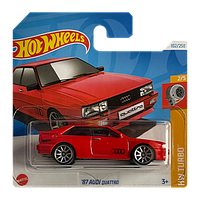 Машинка Базовая Hot Wheels '87 Audi quattro Turbo 1:64 HRY55 Red