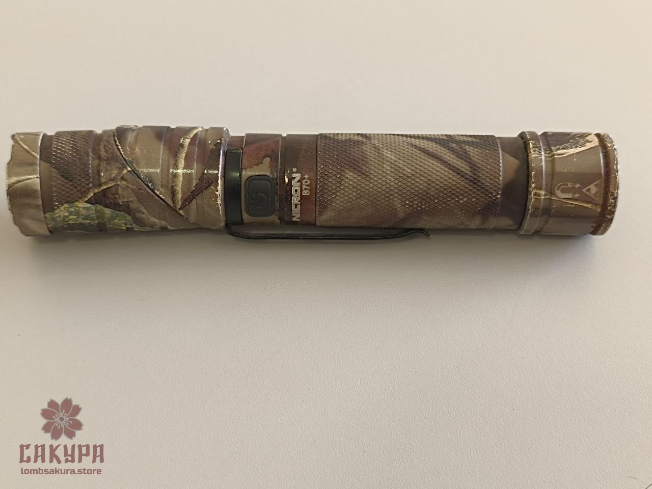 Фонарик NICRON B70 PLUS Camo1200LM