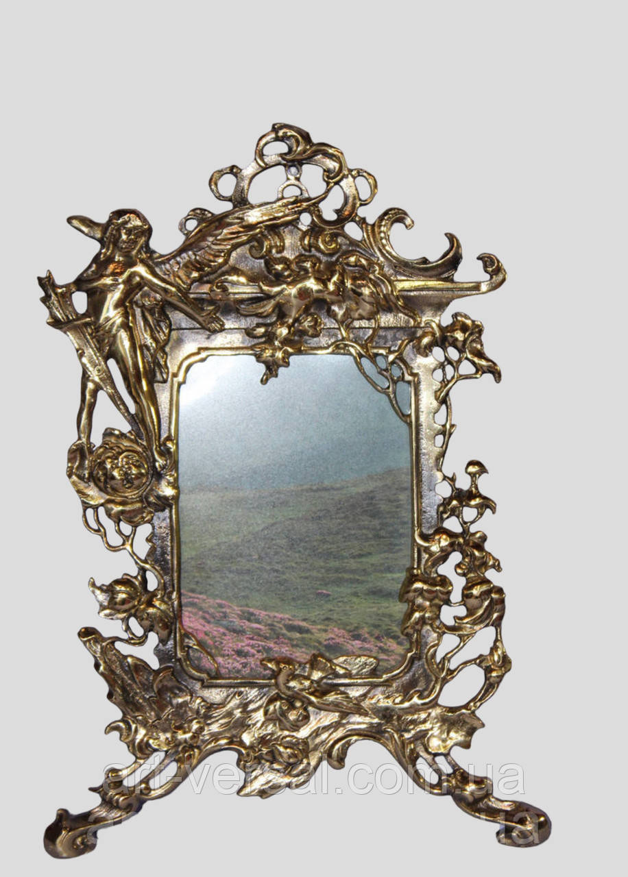 Фоторамка "Амур" із бронзи