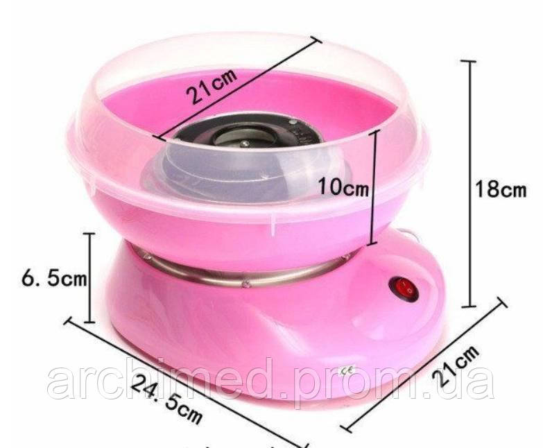 Апарат для приготування солодкої цукрової вати в домашніх умовах Candy Maker (99917330C) ON, код: 2454164 - фото 3 - id-p2137046177