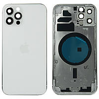 Корпус iPhone 12 Pro (з кнопками та SIM-лотком) Silver H/C (EU/UK: SIM + E-SIM)