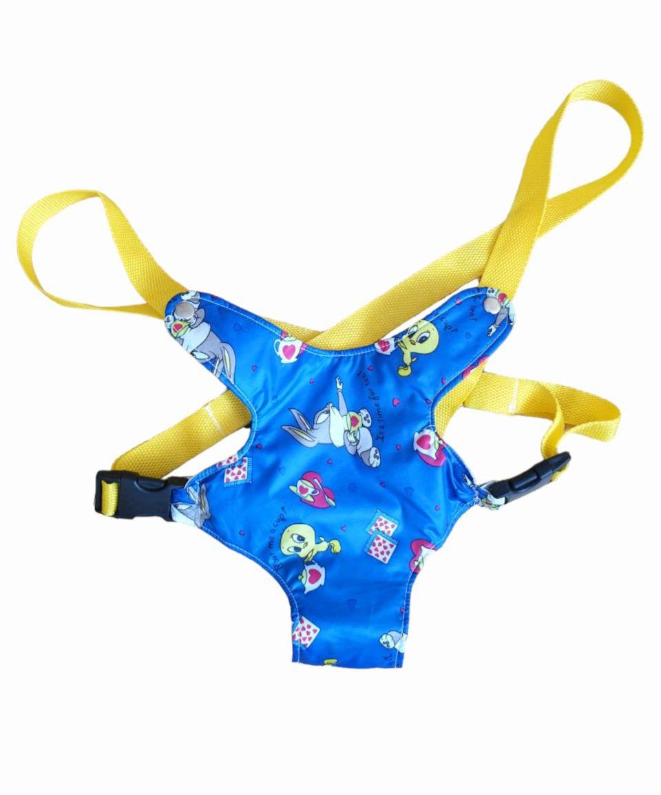 Переноска - рюкзак / кенгуру для ляльки / пупса 40 - 43 см синя 94, фото 1