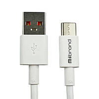 Кабель Mibrand MI-12 High Current Charging Line USB for Type-C 5A 1m White inc max