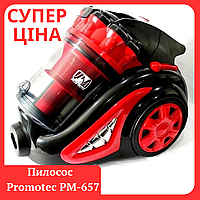 Мощный циклонный, контейнерный пылесос Promotec Pm-657 3800W 5 л с регулятором мощности, без мешка