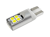 Светодиодная авто лампа T10 белый 12-24V, SMD3030-10шт. LEDUA