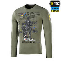 M-Tac футболка UA Side длинный рукав Light Olive 2XL ll