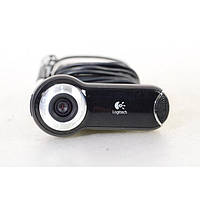 Веб-камера 1200p HD+ Logitech Quickcam Pro 9000 (860-000109, V-UBM46) USB чорний бу