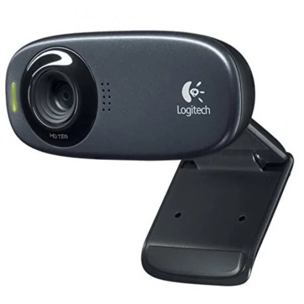 Веб-камера 720p HD Logitech С310 (860-000259, V-U0015) USB чорна з сірим бу