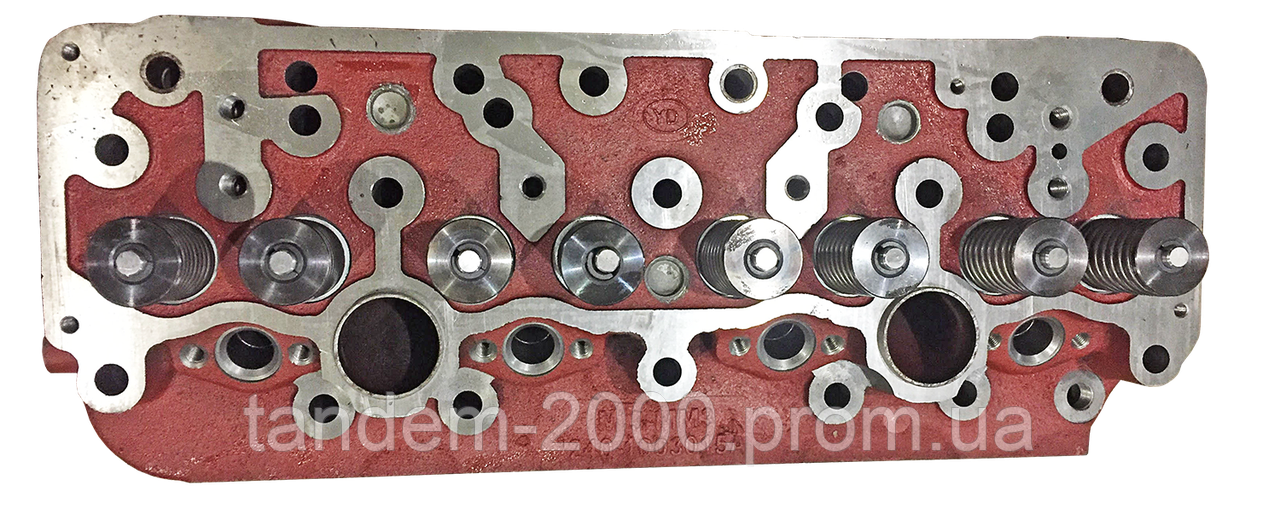 Головка блока двигателя МТЗ Д-240, Д-243 в сборе с клапанами (упаковка дер. ящик) 240-1003012 - фото 1 - id-p2137086643