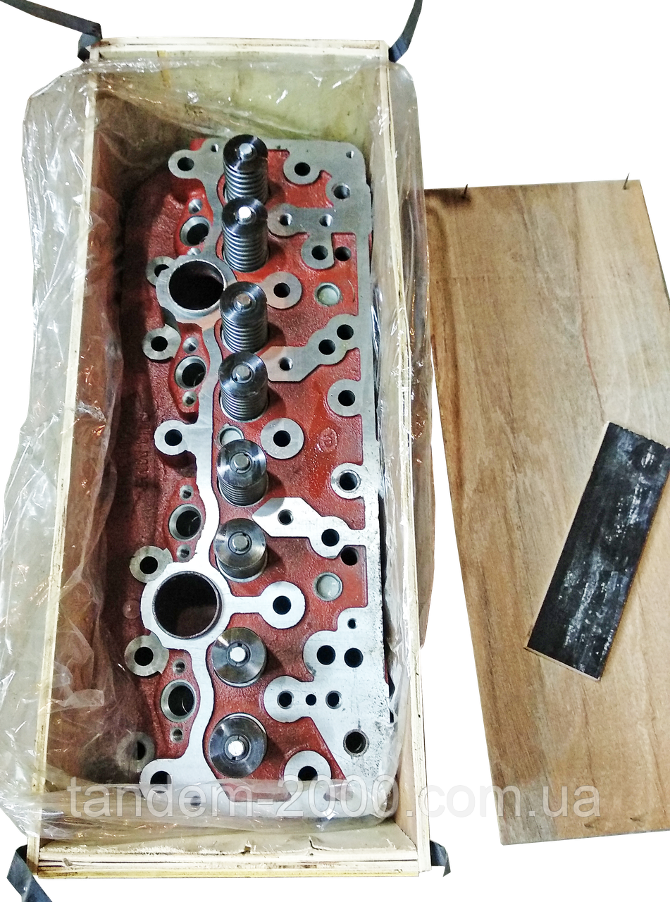 Головка блока двигателя МТЗ Д-240, Д-243 в сборе с клапанами (упаковка дер. ящик) 240-1003012 - фото 5 - id-p2137086643