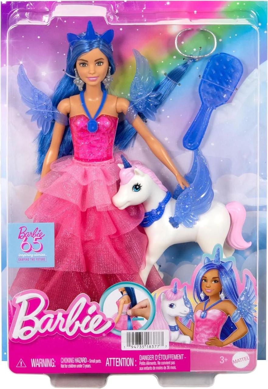 Лялька-алікорн "Дивовижний сапфір" серії Дрімтопія Barbie