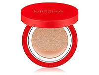 Тональный кушон с матовым финишем Missha Velvet Finish Cushion SPF50+ PA+++ 23 15 g ON, код: 8290387