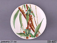 Декоративная тарелка Бамбук Lefard AL2839 ON, код: 7430825