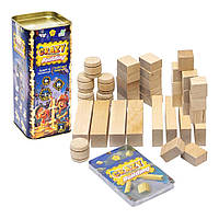 Развивающая настольная игра "Crazy Balance Building" Danko Toys CBB-01, 28 карт заданий, Toyman