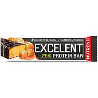 Протеиновый батончик Nutrend Excelent Protein bar 85 g Salted caramel ON, код: 7576098