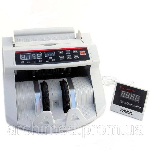 Машинка для счета денег счетчик банкнот c детектором валют HLV MG2089 UV (004398) ON, код: 2350687 - фото 1 - id-p2137049714
