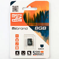 Карта пам'яті TG (T&G) MicroSDXC 8Gb UHS-1 10 Class універсальний носій інформації внутрішня пам'ять