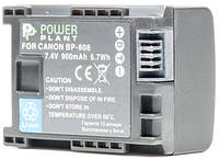 Аккумулятор PowerPlant Canon BP-808 Chip 900mAh KM