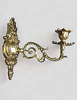 Бра на одну свічку бронза