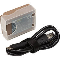Аккумулятор PowerPlant Panasonic TDMW-BLC12 1900mAh с кабелем Type-C KM