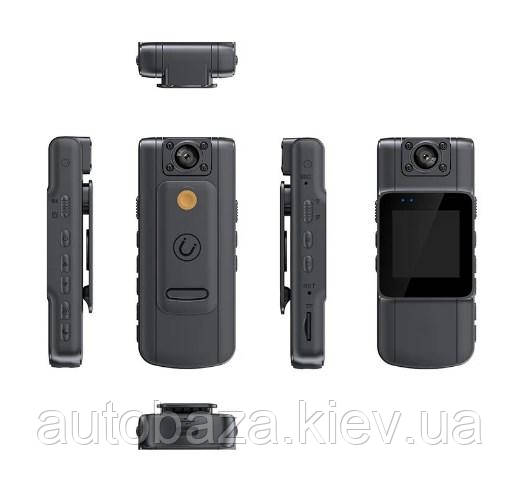 Мини цифровая боди камера 1080P Jozuze B23 нательная камера ночного видение + карта памяти 32 Гб - фото 3 - id-p2137117631