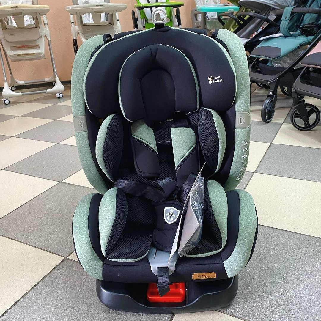 Дитяче автокрісло з поворотним механізмом Tilly Bliss Isofix (Тіллі Бліс) T-535 Olive Green від 0 до 36 кг, фото 1