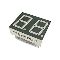Светодиодный индикатор двухсимвольный E20561-G-YG-8-W