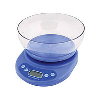 Кухонные электронные весы KangRui KE-1 до 5 кг Синий ON, код: 105174