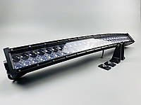 Фара LED BAR прямоугольная светодиодная панель 180W (полукруг) 3D линза 9-32В IP67 led chip 3030 60 led ламп