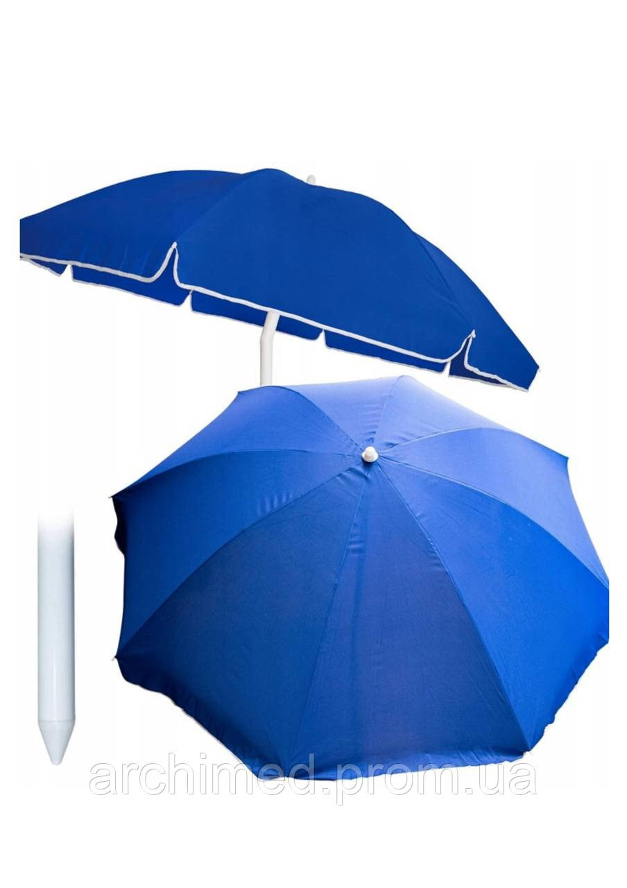 Зонтик садовый Jumi Garden 240 см синий ON, код: 8028658 - фото 2 - id-p2137111845