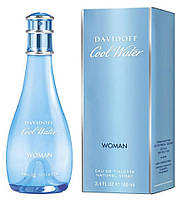 Женские духи Davidoff Cool Water Woman (Давидофф Кул Вотер Вуман) Туалетная вода 100 ml/мл