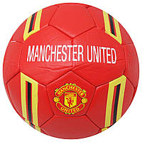 Мяч футбольный Манчестер Юнайтед размер 5 MIC (C62402) ON, код: 8408343