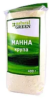 Манна крупа Natural Green, 400 г